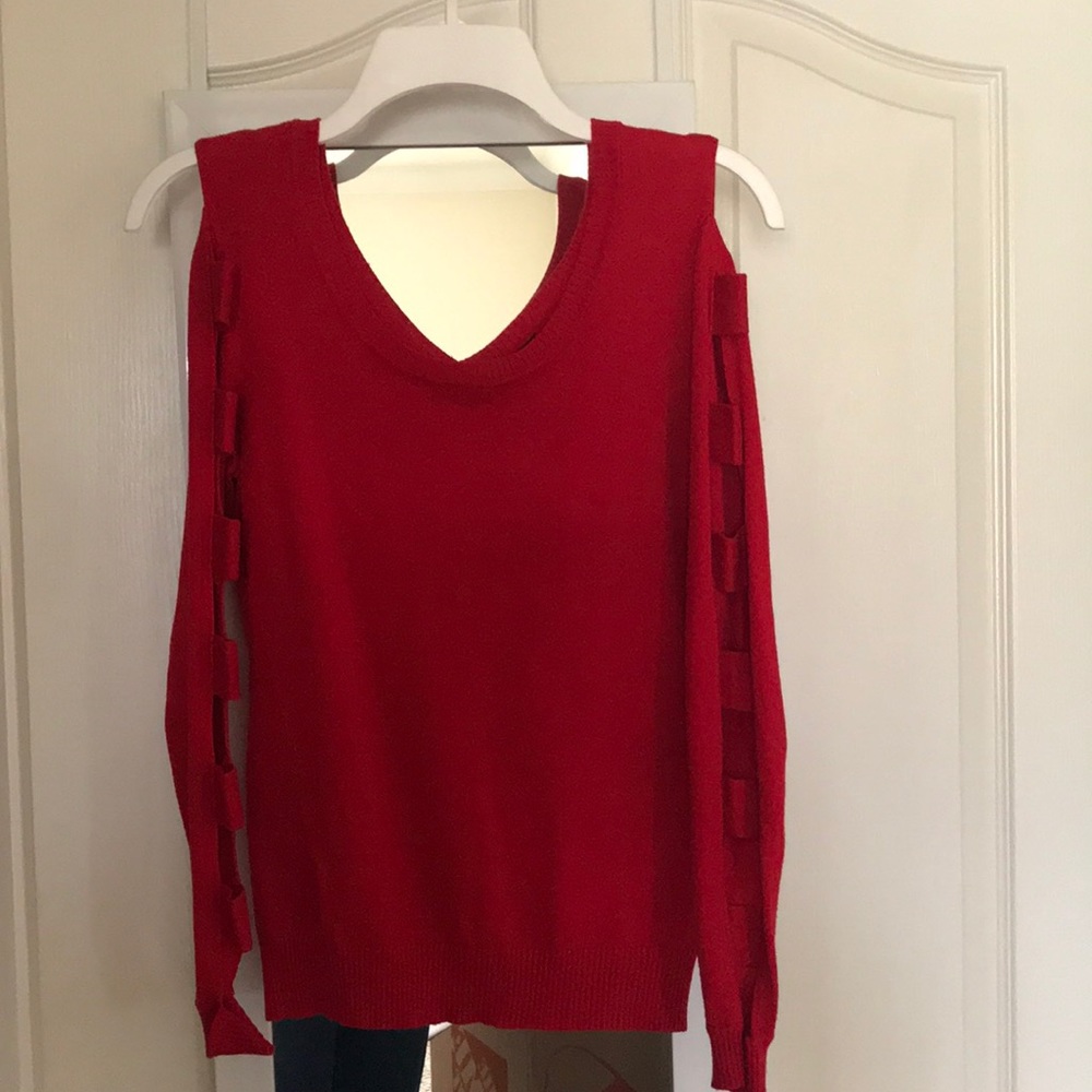 Red sweater